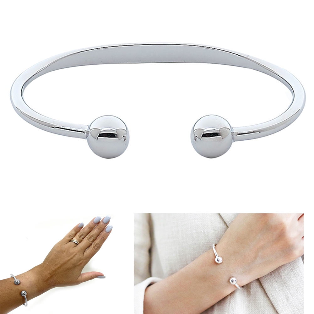 Magnetic Pure Copper Bracelet Ball Cuff Pain Relief Therapy