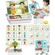 Magnetic Dress Up Toys for Kids Including Princess and Fairy Sets