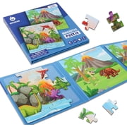 Magnetic Puzzles for Kids Ages 3 4 5 6, TWO-20 Piece Animal Wooden Jigsaw Puzzles Book for Toddlers, Travel Games and Travel Toys for 3 4 5 6 Year olds Boys and Girls