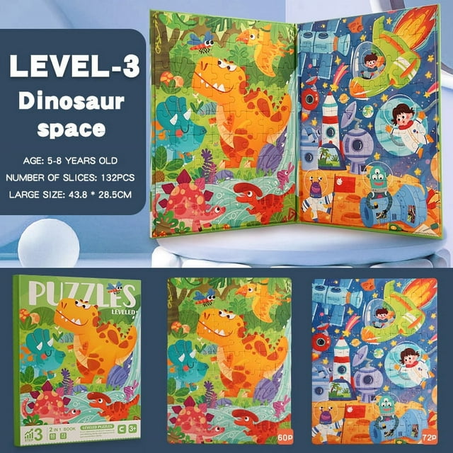 Puzzles for Kids Ages 6 7 8, Advanced Version 6072 Piece Animal Wooden Jigsaw Puzzles