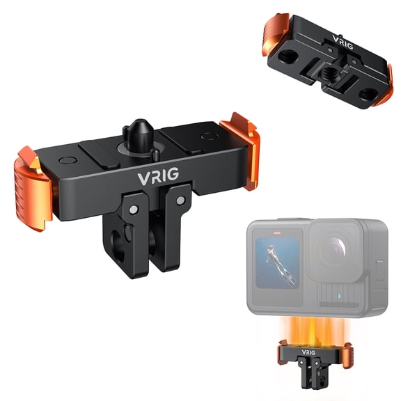 Magnetic Quick Release Adapter Mount Base for GoPro Hero 13/12/11/10/9/8 Action Camera (0.5oz / 15.1g)