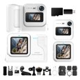 Quick Release Wire Rope Magnetic Quick Release Dual-Screen Ultra HD Action Camera with Mounting ...