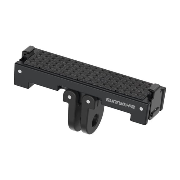 Magnetic Quick Release Mount for Insta360 GO 3/3S Bigcan Dual-Claw Adapter with 1/4 Thread & Foldable Buckle, Compatible with Head Strap, Backpack Clip, Tripod, Car Mount