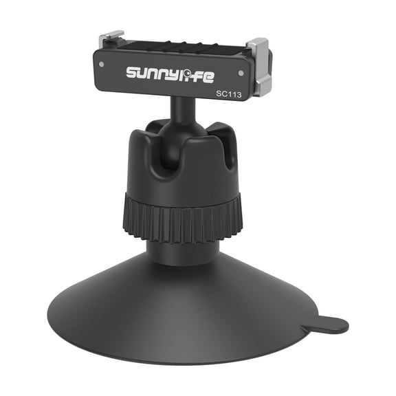 Magnetic Quick Release Suction Cup Mount with Ball Head for DJI Osmo 360/Nano/Action 6/5 Pro/4/3 Camera, Versatile Car and Surface Mount Accessory