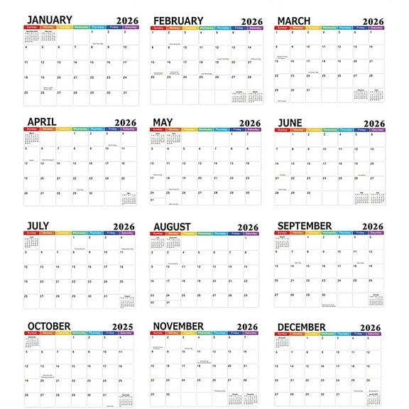Magnetic Refrigerator Calendar 2026-2027 | 18-Month Dry Erase Fridge Calendar | Whiteboard Wall Organizer for Kitchen, Office, or Classroom | 1-Pack