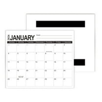 Magnetic Refrigerator Calendar 2026-2027 | 18-Month Wall Planner | Easy Clean & Tear-Off Grocery List Pad for Organization | Ideal for Home, Office, & Gift