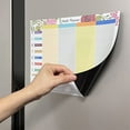 thumbnail image 1 of Magnetic Refrigerator Calendar Reusable with Dry Erase Markers, Flexible Whiteboard Notepad for Kitchen Office Home Organization, Easy to Clean Surface for Daily Planning and Scheduling, 1 of 6