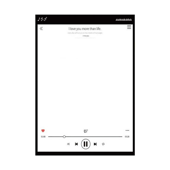 Magnetic Refrigerator Message Board with Dry Erase Surface | 38x30cm Reusable Whiteboard Sticker for Kitchen & Office | Includes 1 Marker for Family Notes, Reminders & Shopping Lists