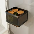 thumbnail image 1 of Magnetic Refrigerator Storage Organizer, 50ml Leak-Proof Fridge Side Container with Ventilation, No Drill Space Saving Organizer for Kitchen Essentials, Iron Hanging Box, 1 of 6