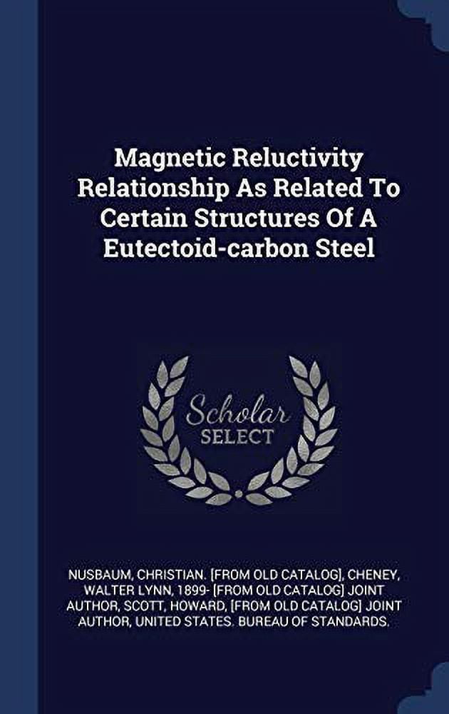 Reluctivity Relationship As Related To Certain Structures Of A