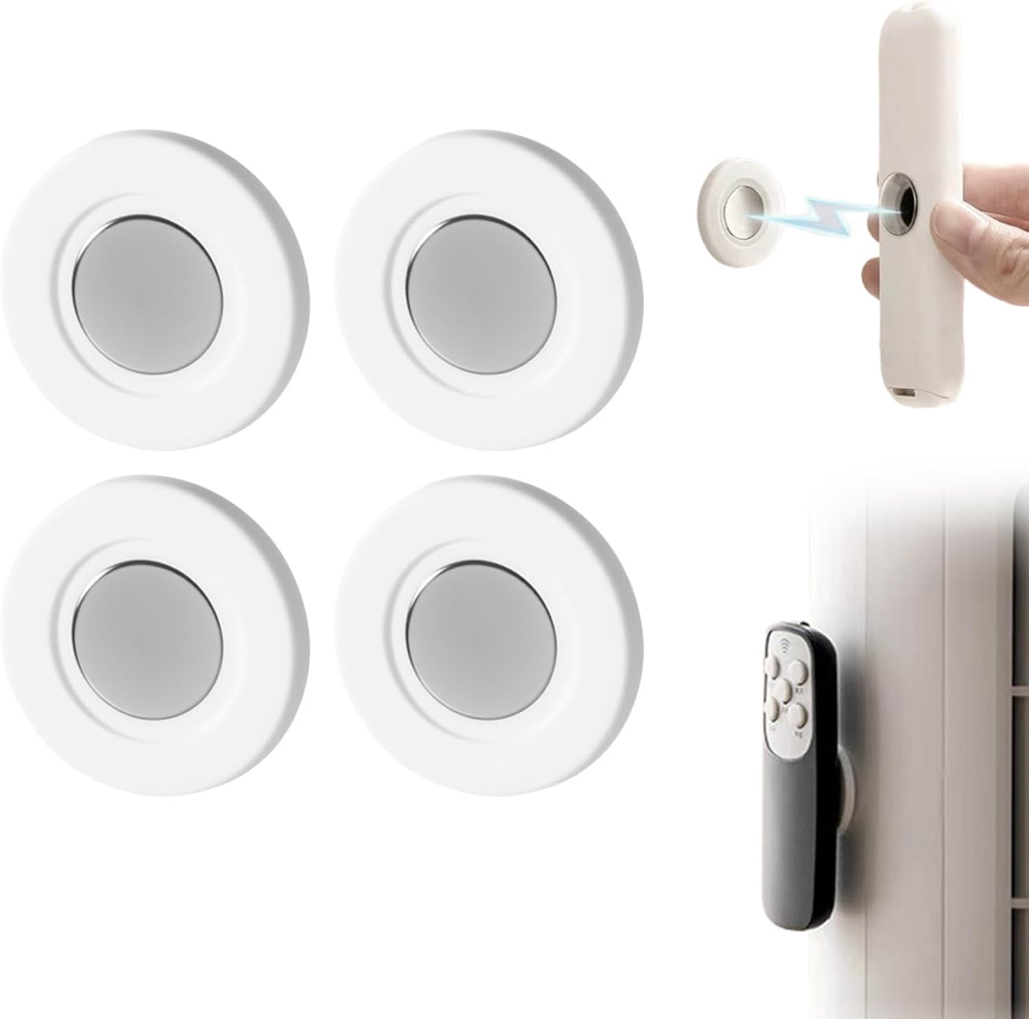 Magnetic Remote Control Holder, 2026 Upgrade Remote Magnetic Wall Mount ...