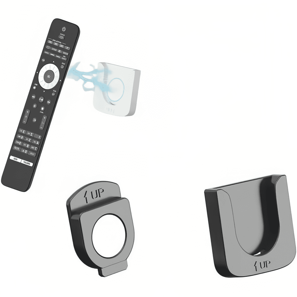 Remote Control Holder Wall Mount SelfAdhesive Fan Tv Remote