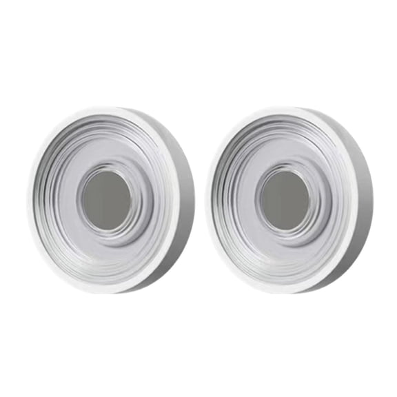 Magnetic Remote Control Hook Wall Mounted for TV Remote Control Organizer – 2 Pack, Strong Hold, No-Drill Installation