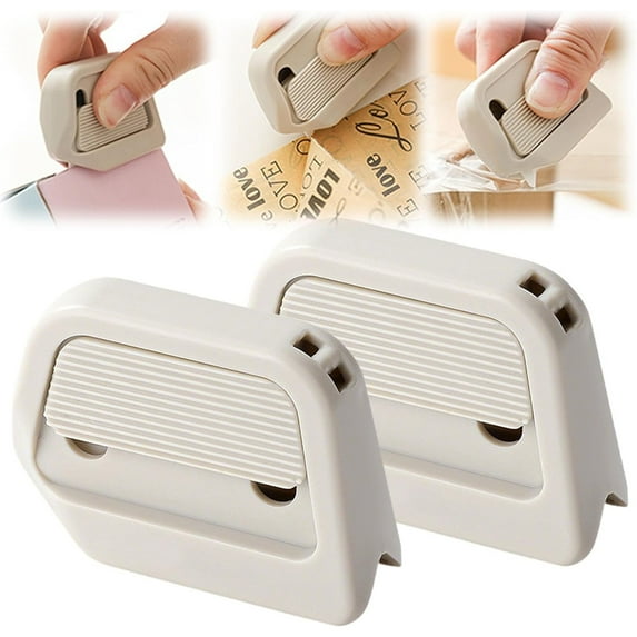 Magnetic Retractable Box Cutter, 2025 Upgraded Portable Utility Knife, Compact Ceramic Blade Cutter for Office Home, Safe Package Opener for Students (2, White Black)