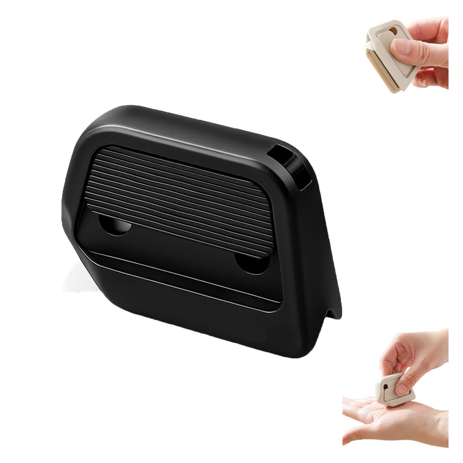 Magnetic Retractable Box Cutter Safety Lock Utility Knife, Mini Ceramic Paper , Blade, Pocket Sized
