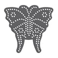 thumbnail image 1 of Magnetic Rhinestone Template, Butterfly 4.5", 1 of 3
