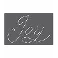 thumbnail image 1 of Magnetic Rhinestone Template, JOY 8", 1 of 3