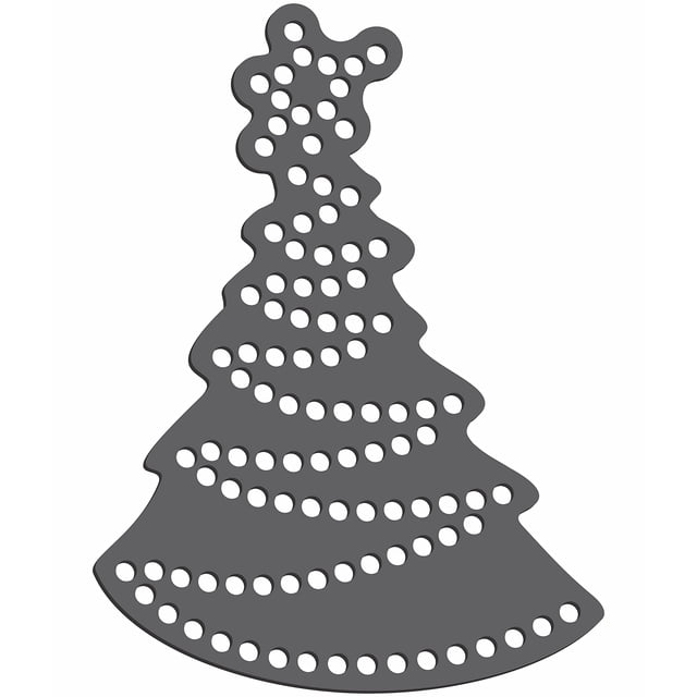 Rhinestone Template(s) CHRISTMAS TREE 003 Walmart Business