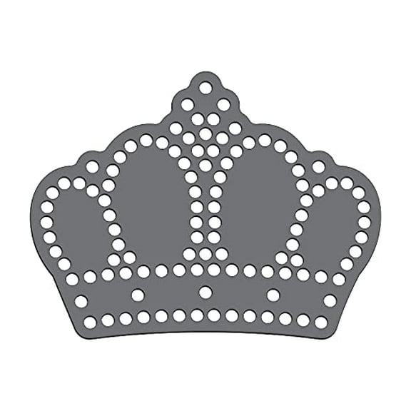 Magnetic Rhinestone Template(s) - CROWN 001