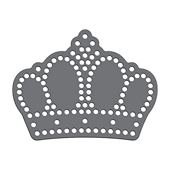 Magnetic Rhinestone Template(s) - CROWN 001