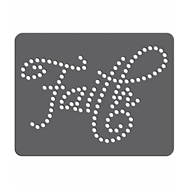 Rhinestone Template(s) EXPRESSION FAITH 5" Walmart