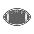 thumbnail image 1 of Magnetic Rhinestone Template(s) - FOOTBALL 5", 1 of 3
