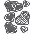 thumbnail image 1 of Magnetic Rhinestone Template(s) - HEARTS, 1 of 3