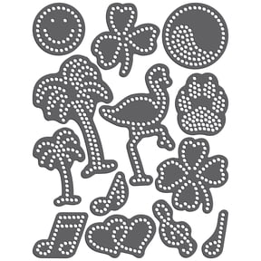 Magnetic Rhinestone Template(s) - VARIETY - Single Color Designs