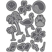 Magnetic Rhinestone Templates - VARIETY - Single Color Designs