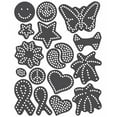 thumbnail image 1 of Magnetic Rhinestone Template(s) - VARIETY - Two Color Designs, 1 of 4