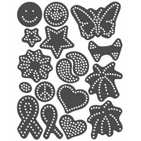 Magnetic Rhinestone Template(s) - VARIETY - Two Color Designs