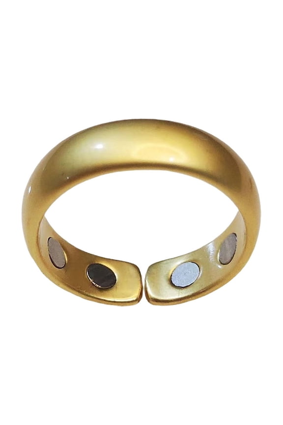 Ring – Elegant Stainless Steel Ring – Rings for Women and Men (4 Ring),Gold#2 Ring