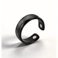 thumbnail image 1 of Magnetic Ring Vital Ring, Magnetic Field Therapy Ring, Hypoallergenic Stainless Steel, Supports Sleep Quality, Reduces Stress & Pain, Adjustable Size, 1 of 5