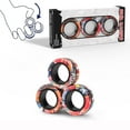 thumbnail image 1 of Magnetic Rings Fidget Toy Set, Idea ADHD Fidget Toys, Fidget Magnets Spinner Rings for Anxiety Relief Autism Therapy, Great Gift for Adults Teens Kids, 1 of 6