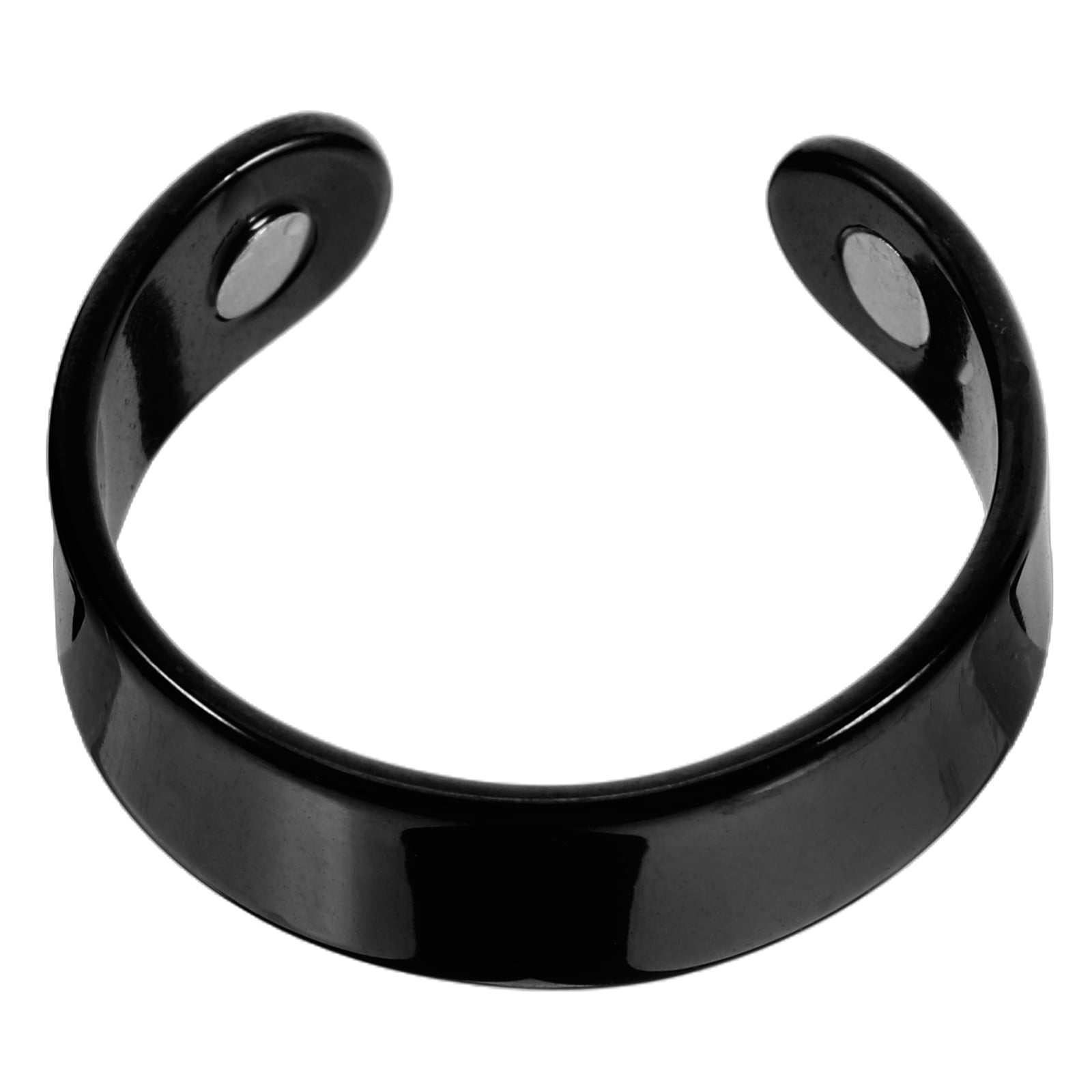 Magnetic Rings Mini Football Training Logo Disc Round Button Hinges Black