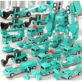 thumbnail image 1 of Magnetic Robocar Set, 77-in-1 Robot Toys Set (35 PCS) with Storage Box, for Creative Play, 1 of 8