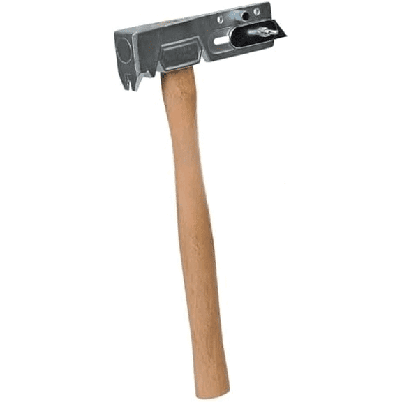 Magnetic Roofing Hatchet  Multi-Function Hammer for Roof Repair with Strong Magnet, Sliding Gauge, Built-in Utility Knife, and Nail Claw$$Tools & Hardware Other