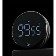 Magnetic Rotary Digital Timer, Large LED Countdown Timer for Kitchen Cooking, Pomodoro Productivity and Home Daily Use