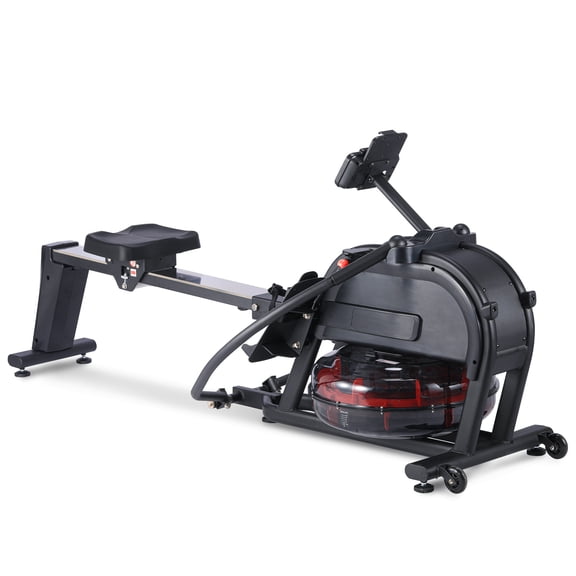 Magnetic Rowing Machine 350 LB Weight Capacity - Rower for Home Use with Screen App Compatible and Comfortable Seat Cushion