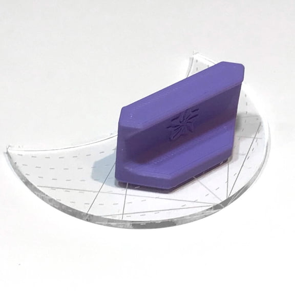 Magnetic Ruler Handle 2in Lilac