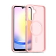 thumbnail image 1 of Magnetic for Samsung Galaxy A15 Case, Compatible with MagSafe, Military Grade Drop Protection, Ultra Slim Translucent Matte Shockproof Lightweight Phone Cover, for Galaxy A15, Pink, 1 of 5