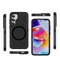 thumbnail image 1 of Magnetic for Samsung Galaxy S23 FE Case,Compatible with MagSafe,Military Grade Dropproof Translucent Matte Hard Back Soft Edge Anti-Fingerprint Protective Case for Samsung Galaxy S23 FE,Black, 1 of 9