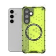 thumbnail image 1 of For Magnetic Samsung Galaxy S23 FE Case, Honeycomb Structure [Compatible with MagSafe] Slim Translucent Matte Design Shockproof Drop Protective Bumper Women Girls Men Boy S23 FE,Green, 1 of 11