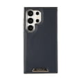 thumbnail image 1 of Magnetic for Samsung Galaxy S23 Ultra Case, [Military Grade Drop Tested] [Compatible with MagSafe] Shockproof Anti-fall Fiber Pattern PU Leather Back Slim Protective Case,Blue, 1 of 10