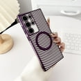 thumbnail image 1 of for Magnetic Samsung Galaxy S23 Ultra Case, Phone Case [Compatible with MagSafe] Slim Fit Smooth Carbon Fiber Shockproof Women Men Girls Boys Protective Case Cover for Samsung Galaxy S23 Ultra, Purple, 1 of 8