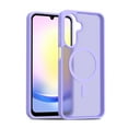 thumbnail image 1 of Magnetic for Samsung Galaxy S24 Plus Case, Compatible with MagSafe, Military Grade Drop Protection, Ultra Slim Translucent Matte Shockproof Lightweight Phone Cover, for Galaxy S24 Plus, Lightpurple, 1 of 5