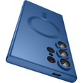 thumbnail image 1 of Magnetic for Samsung Galaxy S24 Ultra Case [Compatible with MagSafe][Built-in Camera Lens Protector] Slim Soft Bumper TPU Shockproof Phone Case (Blue), 1 of 13