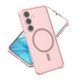 thumbnail image 1 of Magnetic for Samsung Galaxy S25 Case [Compatible with Magsafe] Translucent Matte Slim Thin Shockproof Anti-Yellow Women Men Protective Rugged Hybrid Phone Cover For Samsung Galaxy S25,Pink, 1 of 8
