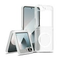 thumbnail image 1 of Magnetic for Samsung Galaxy Z Flip 7 FE / Z Flip 6 Case, Compatible with MagSafe, Military Grade Drop Protection, Ultra Slim Translucent Matte Shockproof Lightweight Phone Cover, Clear, 1 of 6