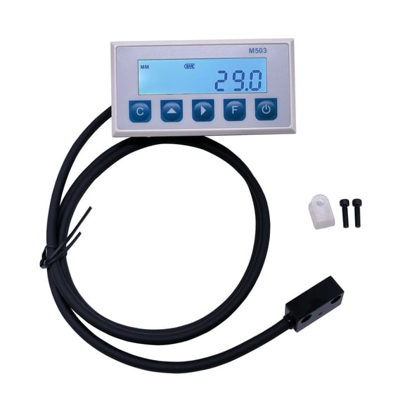 Magnetic Scale DRO Display Integrated Embedded Magnet Measurement System Magnetic Tape with Stain Belt Profile Woodworking ,Easy to Use